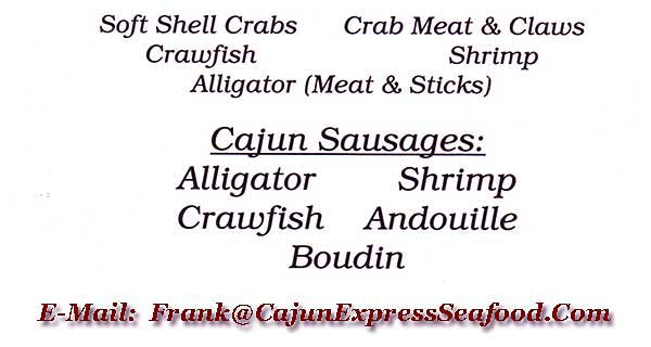 Frank@CajunExpressSeafood.Com